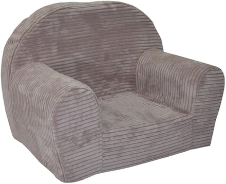 Kinderfauteuil - LINCOL - roze - corduroy - comfortabel en wasbaar
