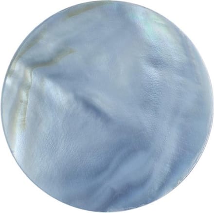 Quiges - Munthouder Munt 25mm Schelp Blauw - EPRS009