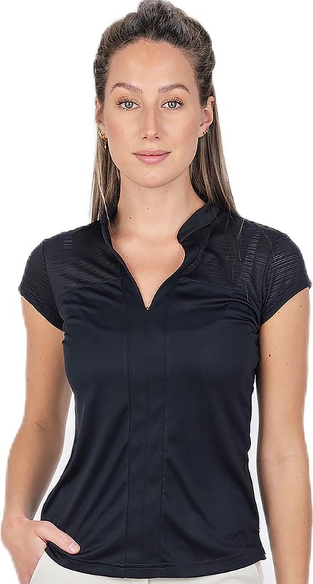 Func Factory dames Poloshirt Asta zwart maat 36