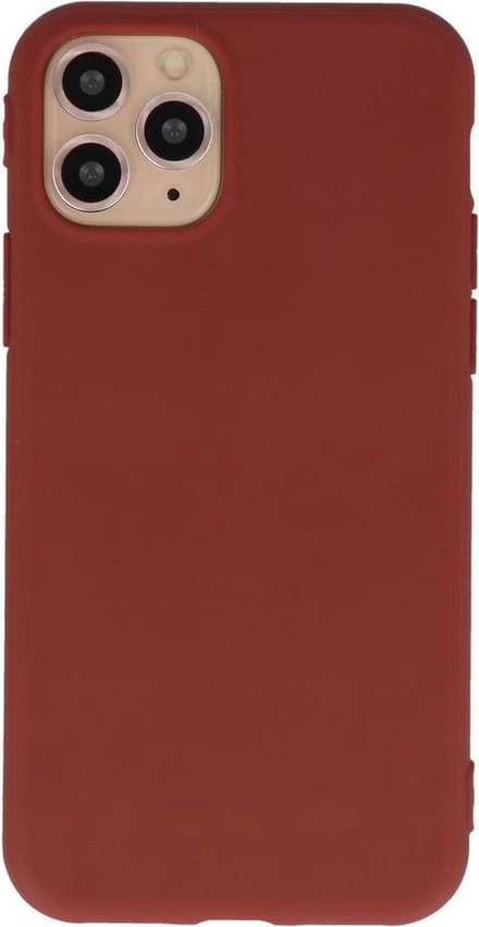 Bestcases Telefoonhoesje Backcover Hoesje iPhone 11 Pro - Bruin