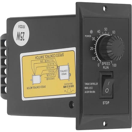 Motortoerentalregelaar 220V 25W instelbare snelheidsregelaar voor apparatuurmachine