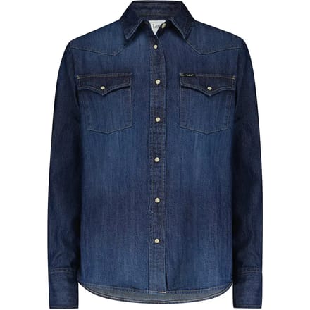Lee Regular Western Shirt Through The W Größe: M | Longsleeves Outlet | Damen