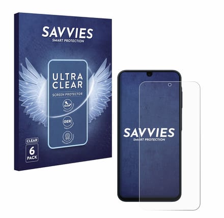 Savvies - Screenprotector voor Samsung Galaxy A17 4G - Folie Beschermfolie transparant 6 Stuks