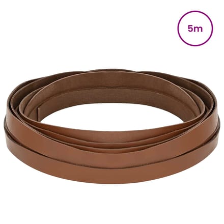 vidaXL - Leren - riem - 1 - Bruin - 500 - x - 1,5 - cm - Leer