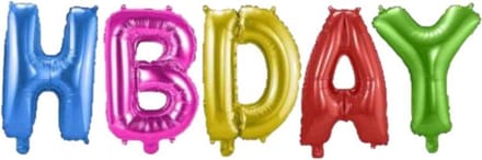 Folat - Folie ballon set HBDAY