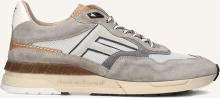 Floris Van Bommel Sfm-10153 De Runner Sneakers - Suède - Heren - Taupe - Maat 42