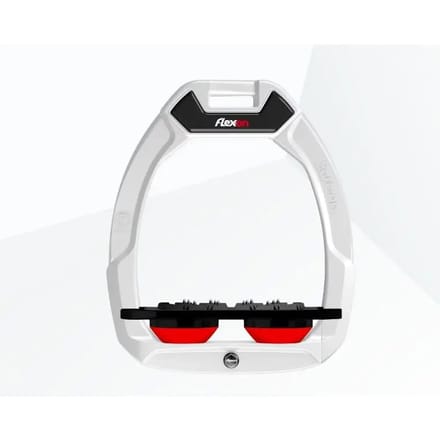 Platte Ultra Grip Veiligheidseviers Wit/Zwart/Rood Flex-On Safe-On