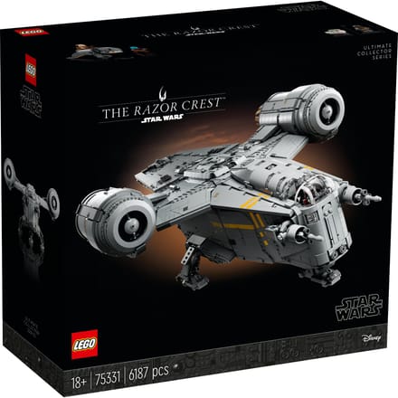 LEGO Star Wars De Razor Crest, UCS Mandalorian Starship Bouwset voor Volwassenen- 75331