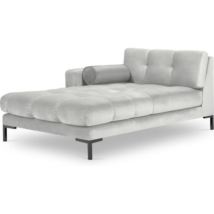 Chaise longue Bali links velvet | Cosmopolitan Design
