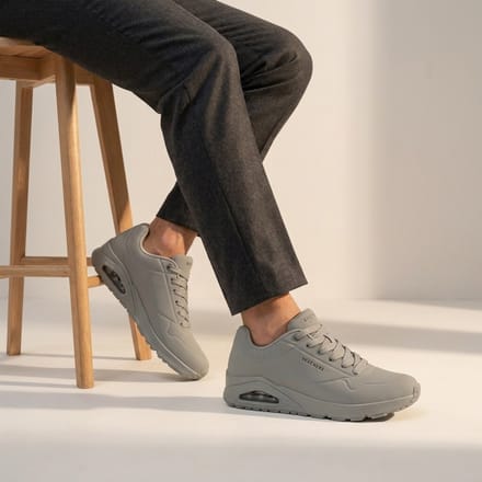 Skechers Skechers Uno Stand On Air Sneakers grijs