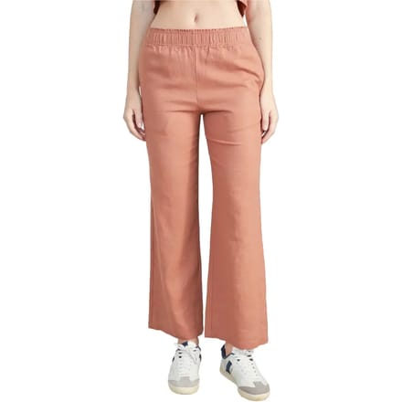 Vrouwen geplooide linnen broek 24 Colours