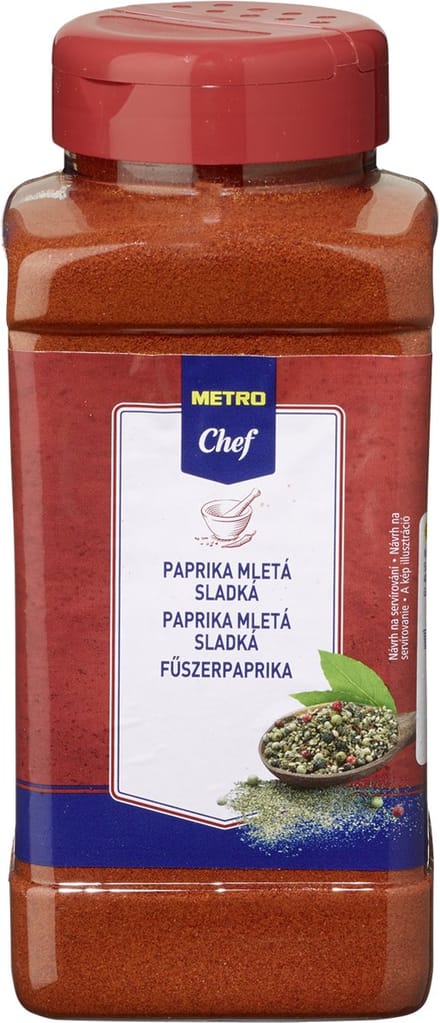 METRO Chef Paprikapoeder zacht 550 gram