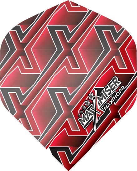 Bull's Max Hopp Powerflite Red - Dart Flights