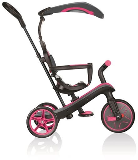 Globber Trike Explorer 4 in 1 in het Roze