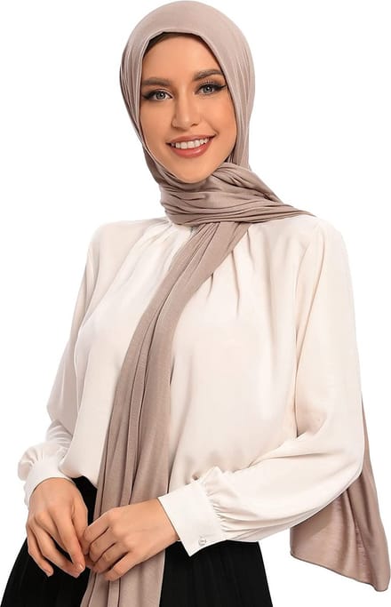 Achilles® Hijab - Chiffon Hijab - Hoofddoek Sjaal - Islamitisch - Islam - One size - Tulband