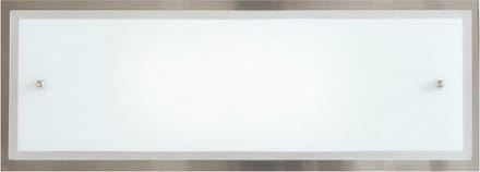 Linea Verdace - Wandlamp Abano Recta Gr.3XG9-40W - Nikkel mat