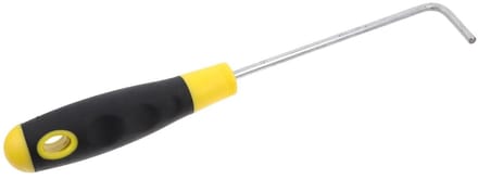 Mangatdeksel Haak - Putdeksel Lifter - Zware Deksel Optillen - Rubberen Antislip Handgreep - 30 cm - Zwart