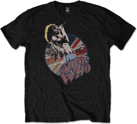 The Who - Roger Vintage Pose Heren T-shirt - S - Zwart