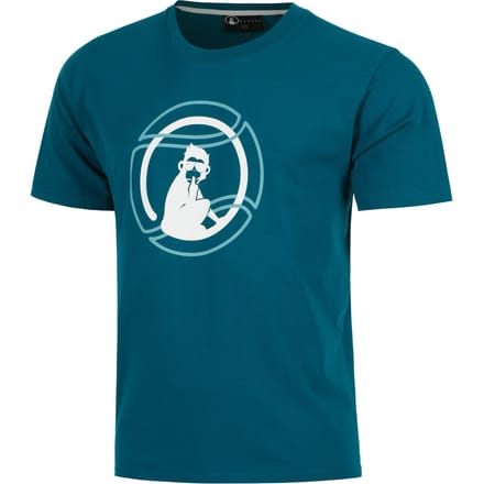 Quiet Please Create Bracket T-shirt Heren-Petrolblauw,Veelkleurig