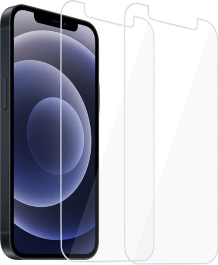 2x Screenprotector geschikt voor iPhone 12 / iPhone 12 Pro - Beschermglas - GuardCover