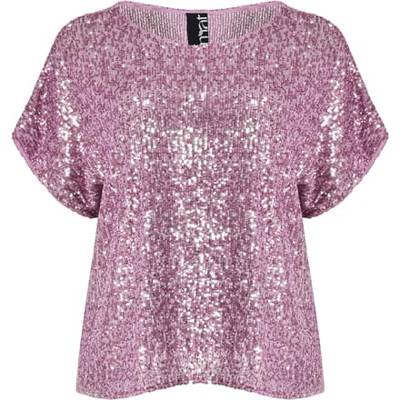 Vrouwelijke sequins blouse Mat Fashion