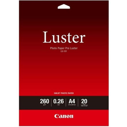 Canon 6211B006 - Fotopapier - A4 - 260 g/m2 - Wit - 20 vellen