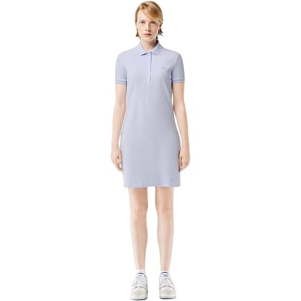 Lacoste Polojurk met kraag voor dames (Lichtblauw)