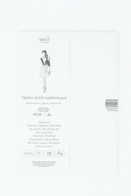 SMLT tekenpapier map A4 marker 100gr 50 vel voor kinderen.