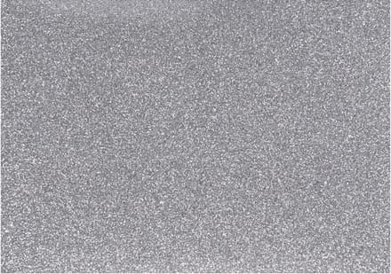Creativ Company Iron-on Foil Glitter Silver A5