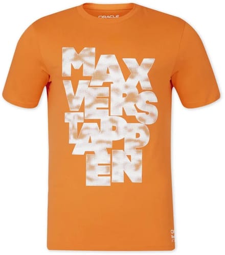 Red Bull Jr Rbr Fw Mv Graffiti T-shirt Oranje - 164