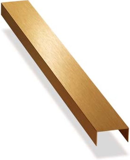 Akudeco® Akoestische wandpanelen - Akupanel - Decoratiestrip - Koper - 30 cm