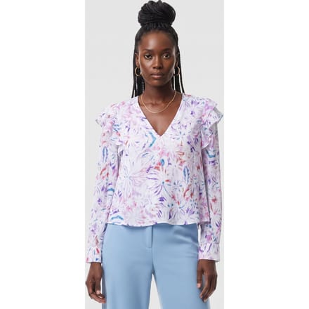 IRO Paris Lavanda Top Light Pink Multico Taglia: 36 | Maglie a manica lunga Outlet | Donna | Rosa