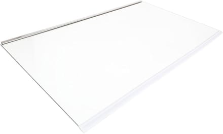 Koelkast Glasplaat - Vriesvak Plank - Apparaat Reparatie - Exacte Pasvorm - 46x29.5 cm - Transparant