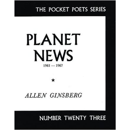 Planet News - Allen Ginsberg