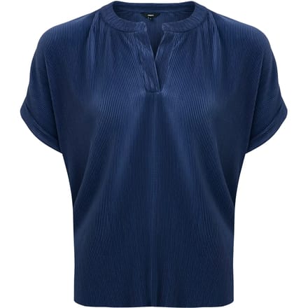 Vrouwelijke plissé T-shirt Mexx