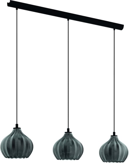 EGLO Tamallat Hanglamp - E27 - 105 cm - Zwart