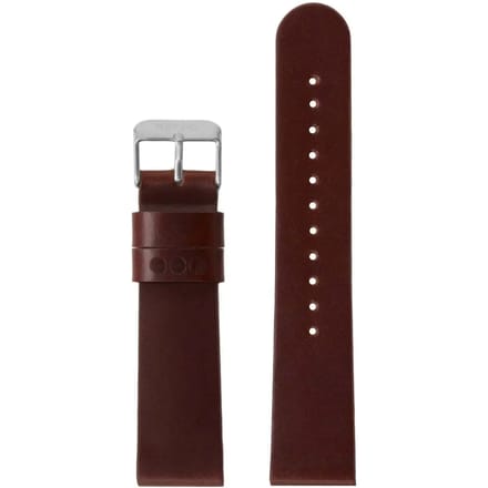 Horlogebandje Komono Chestnut Silver