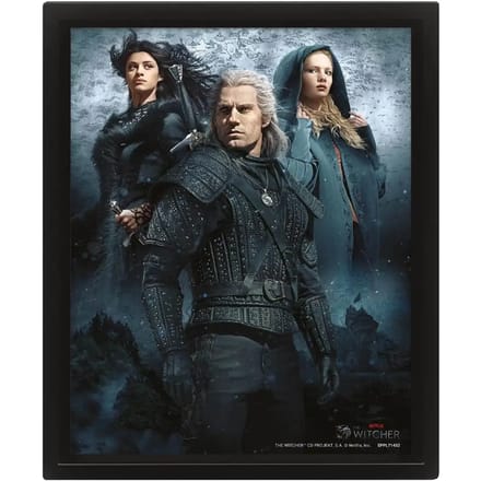 3D-lijst voor kinderen Pyramid The Witcher Connected