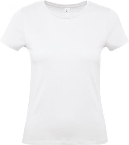 B&C #E150 Ladies' T-shirt CGTW02T - White - 3XL