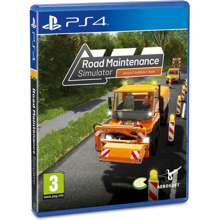 Wegonderhoud Simulator - Sony PlayStation 4 - Simulator