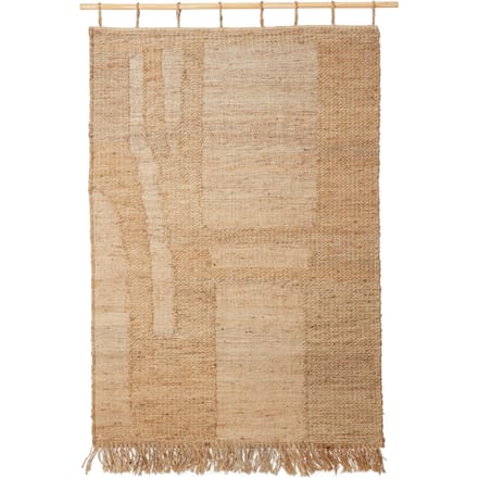 Ferm Living - Harvest Wand Vloerkleed - natural - beige