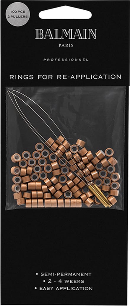 Balmain Hair Professional - Extension Soft Rings - Light Brown - Light Brown
