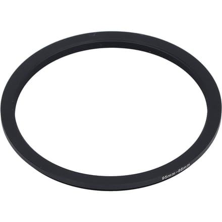 Filter Adapterring 95mm naar 86mm Aluminiumlegering Schroefdraad Lensfilter Adapterring voor Camera black