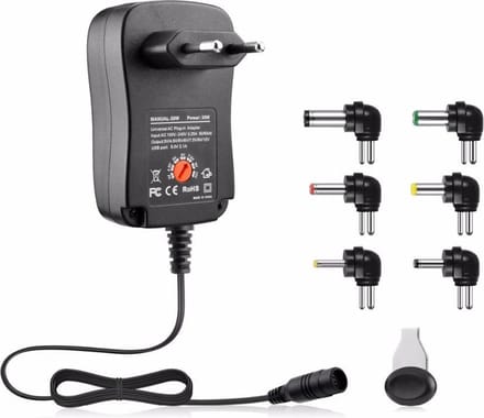 Universele Adapter 30W 3V-12V 2.5A met usb