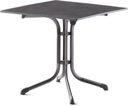 Klaptafel met Vivodur-blad 80x80 cm