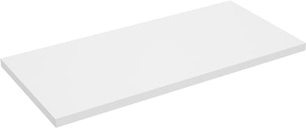 Wiesbaden Alvara Topblad voor Badkamermeubel 100 x 46 cm - Mat Wit