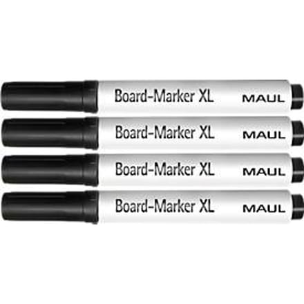 MAUL bordstift XL, zwart, 4 stuks