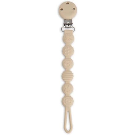 Prénatal siliconen fopspeenkoord Light Sand Brown unisex