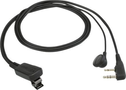 Kenwood EMC-11W Clipmicrophone with earphone