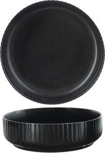 Cosy&Trendy Dakota Black diep bord - Ø 19,5 cm - Set-4